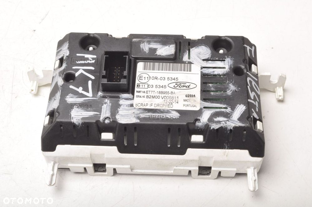 FORD FIESTA MK7 WYŚWIETLACZ RADIA ET7T-18B955-BA - 2