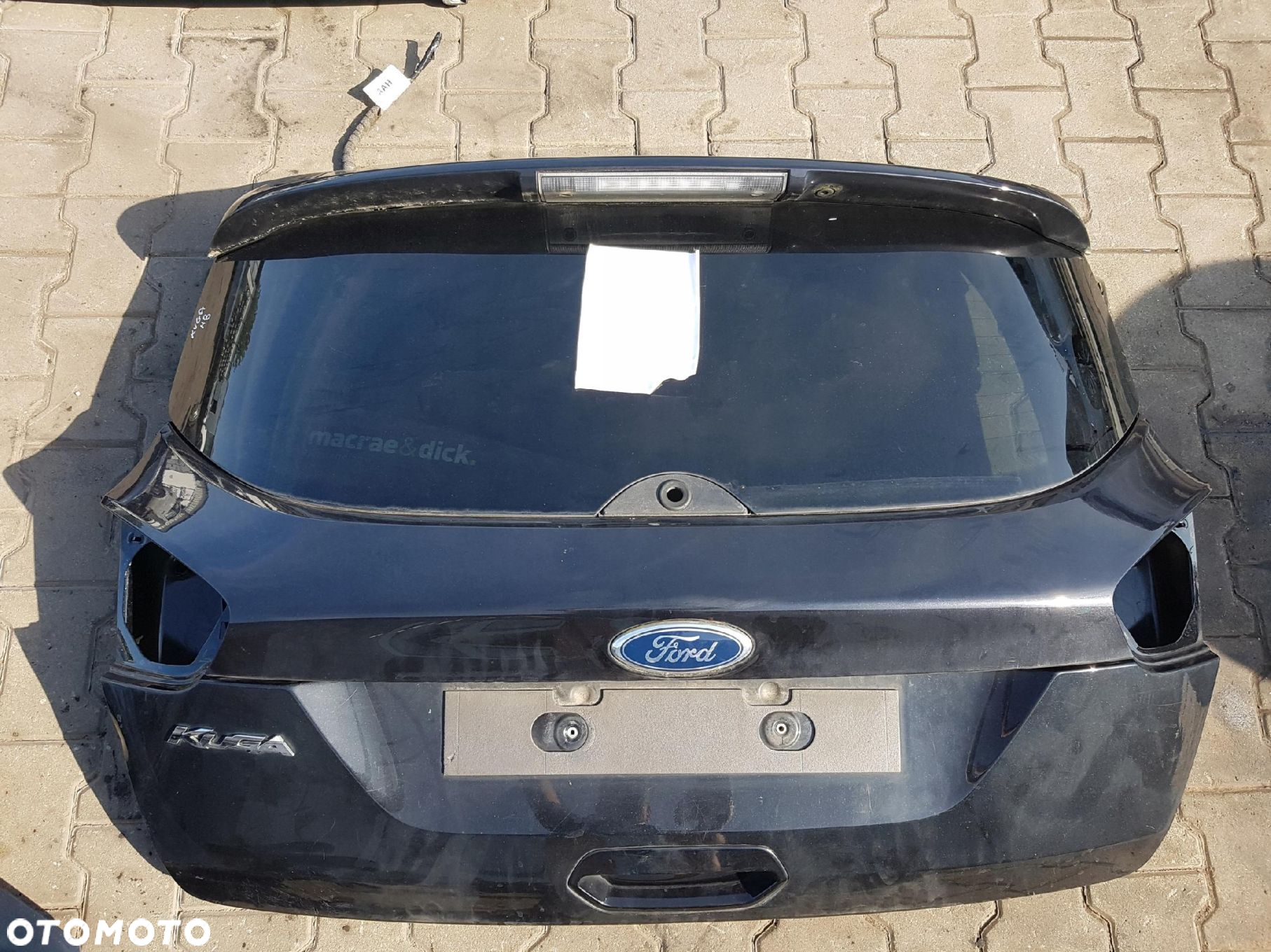 FORD KUGA MK1 08-12r KLAPA BAGAŻNIKA TYŁ F8 - 2