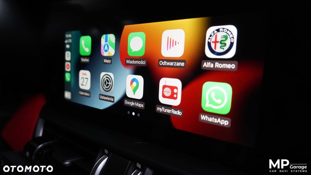 ALFA ROMEO JULIA/STELVIO moduł Apple CarPlay AndroidAuto Montaż Gwarancja PL - 7