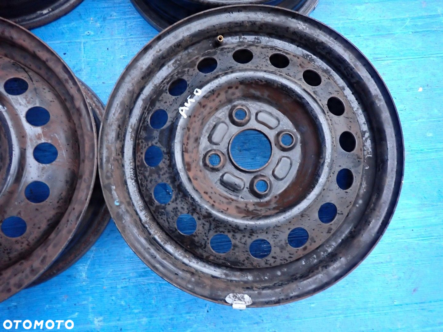 SUZUKI ALTO 09-FELGI STALOWE 14"x4.5J 4x100 - 5