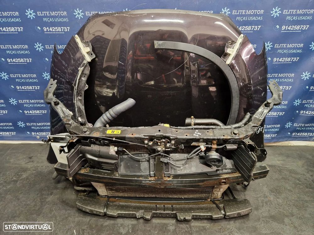 Frente completa usada NISSAN QASHQAI J10 FASE 2 XENON 1.5 DCI capot parachoques guardalamas oticas radiadores - 8