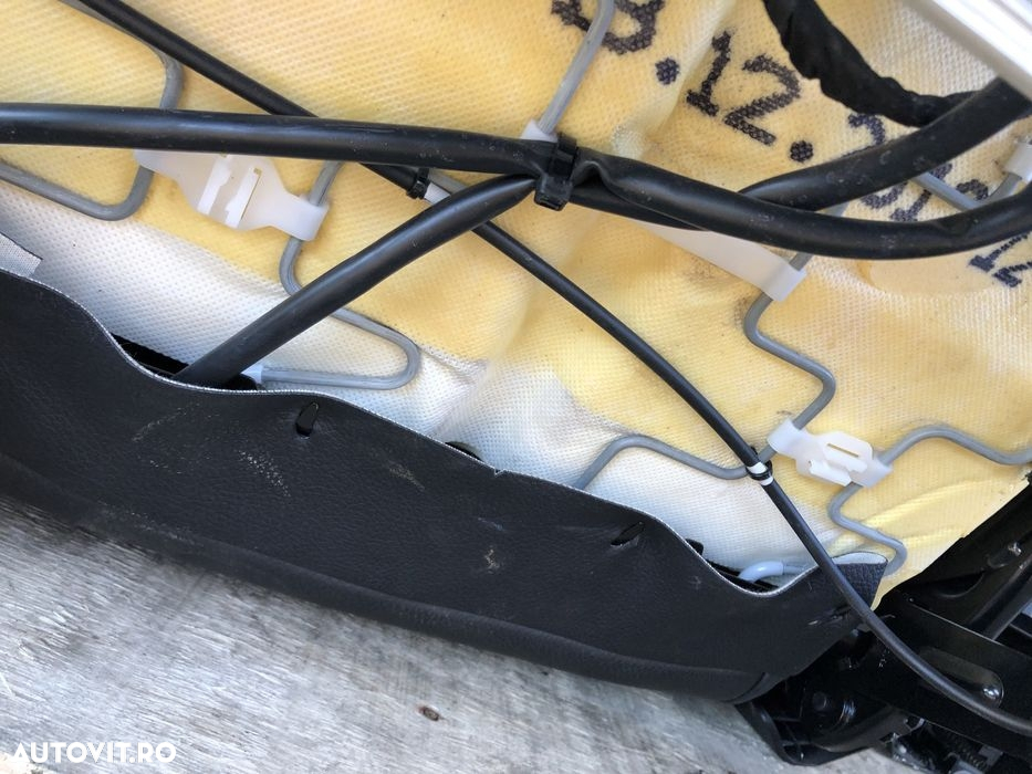 Scaune incalzite impecabile bmw f10 F11 interior tapiterie piele impecabila airbaguri ok - 3