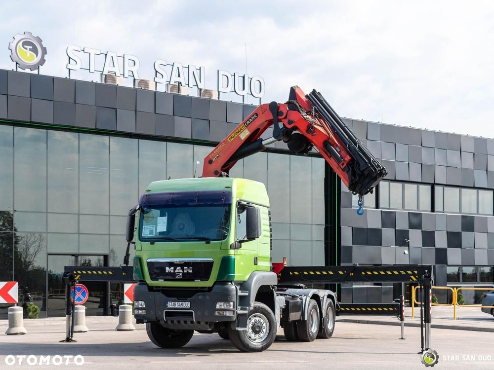 MAN TGS 26.480 6x6 PALFINGER PK 60002 HDS Żuraw Wciągarka - 9