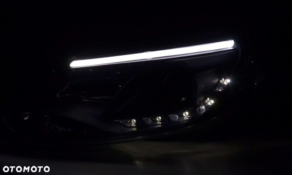 Reflektory Lampy kpl Diody Soczewka Black Czarne Ford Focus III 3 mk3 2010- - 5