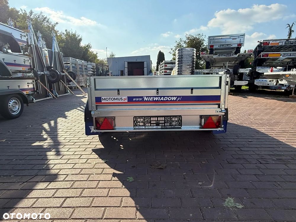 Niewiadów Przyczepa Niewiadów N423T 224x138x35cm 2 oś 750kg burty boczne 2mm Częstochowa MOTOMUS dostawa pod dom - 3