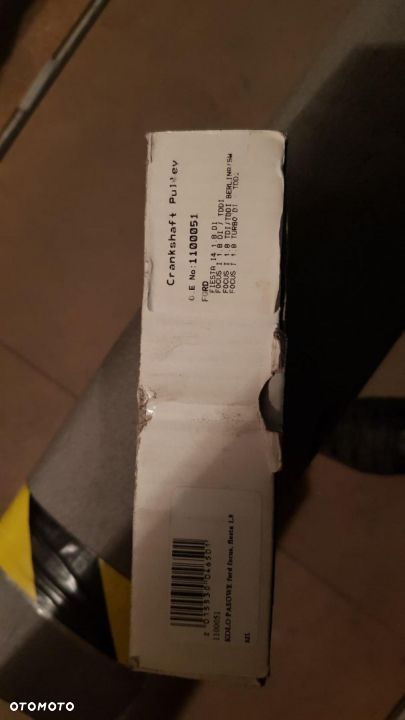 KOŁO PASOWE wał korbowy  ford focus, fiesta 1.8 Di.TDI Turbo 98-2005  1100051 - 3