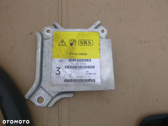 PODUSZKA POWIETRZNA KIEROWCY + PODUSZKA POWIETRZNA PASAŻERA + SENSOR AIRBAG TOYOTA AYGO I 05-14 - 10