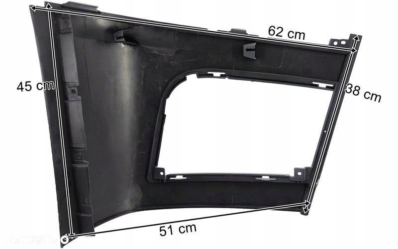 mercedes actros mp4 mp5 zderzak lewy niski low deck 9608854725 - 2