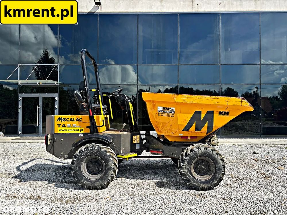 Mecalac TA 3.5 SH WOZIDŁO 2018R | JCB 3T-1, Terex TA3.5SH, Mecalac TA3SH, TA3S, 3001, Wacker Neuson 4001, Thwaites 3 Tonne Front Tip, Ausa D300 AHG, D350 AHG, Benford PS3000, Terex PS3000, Neuson 3001, SXR3000 - 3