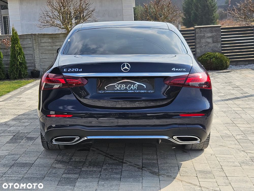 Mercedes-Benz Klasa E 220 d 4-Matic AMG - 12