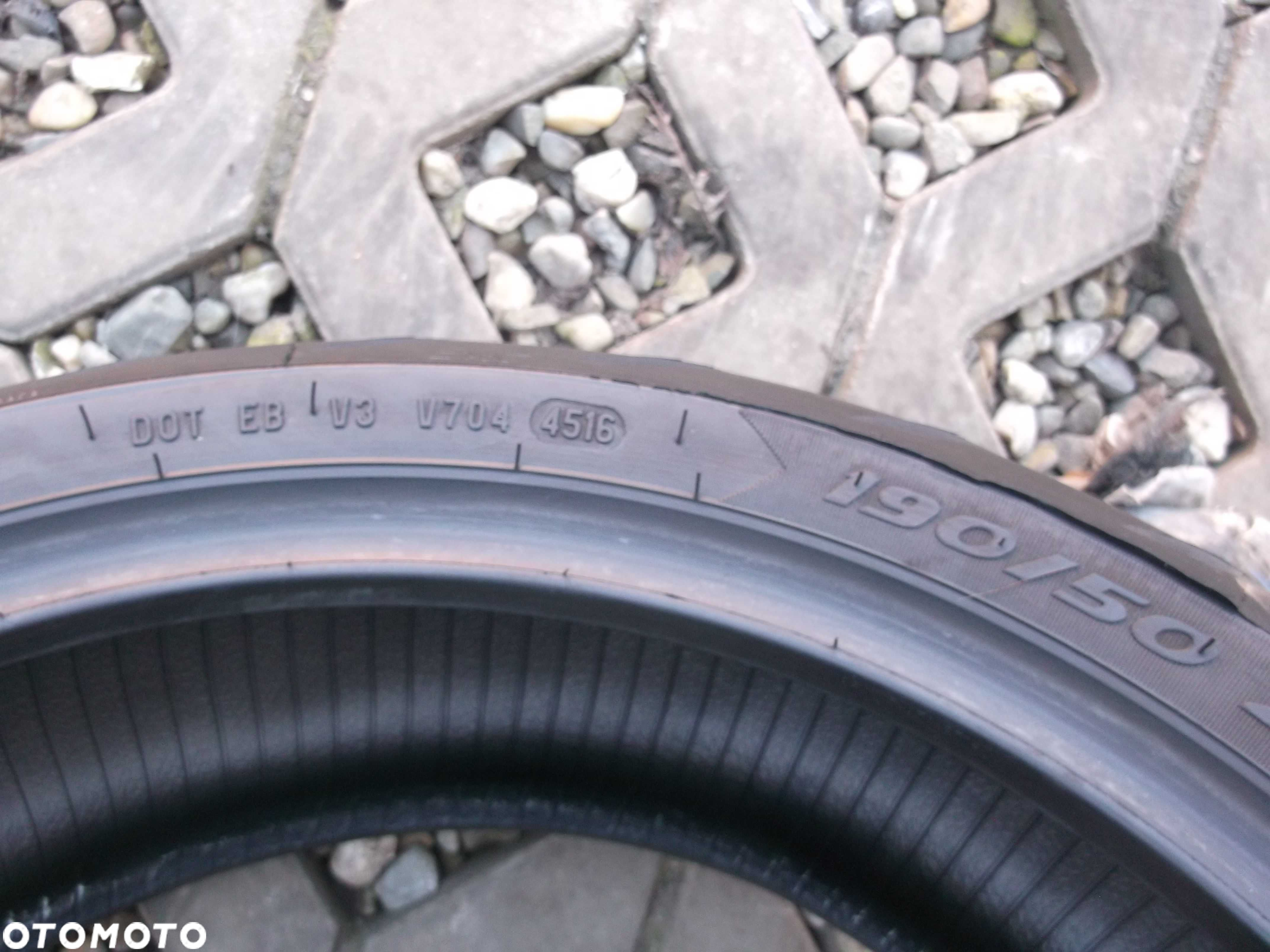 opona 190/50ZR17	73W Metzeler Roadtec 01 dot4516 3,6mm - 7
