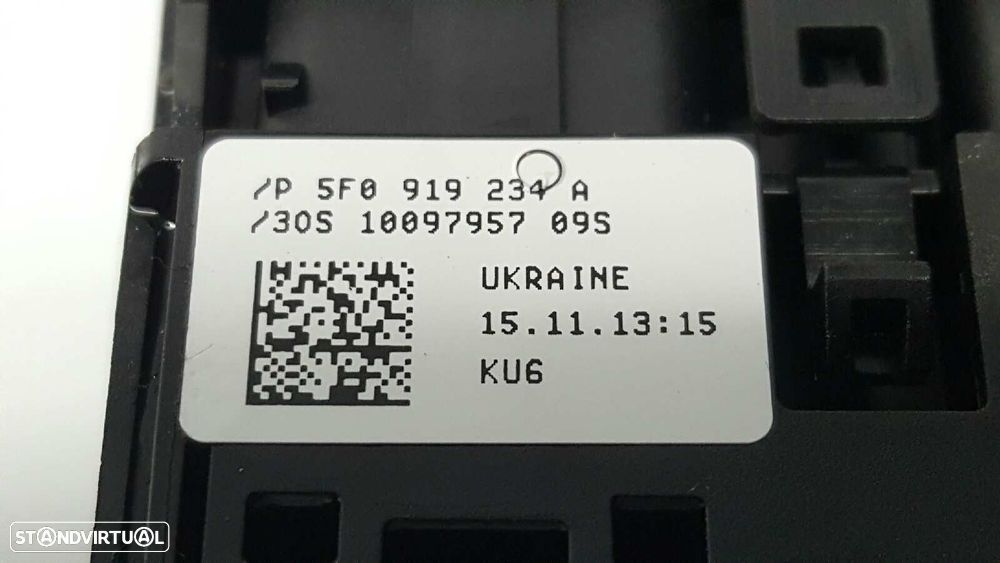 INTERRUPTOR DO AIR BAG SEAT LEON (5F1) I-TECH - 3