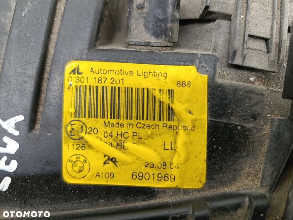 LAMPA PRZÓD LEWA BMW 3 E46 6901969 0301187201  AL - 15