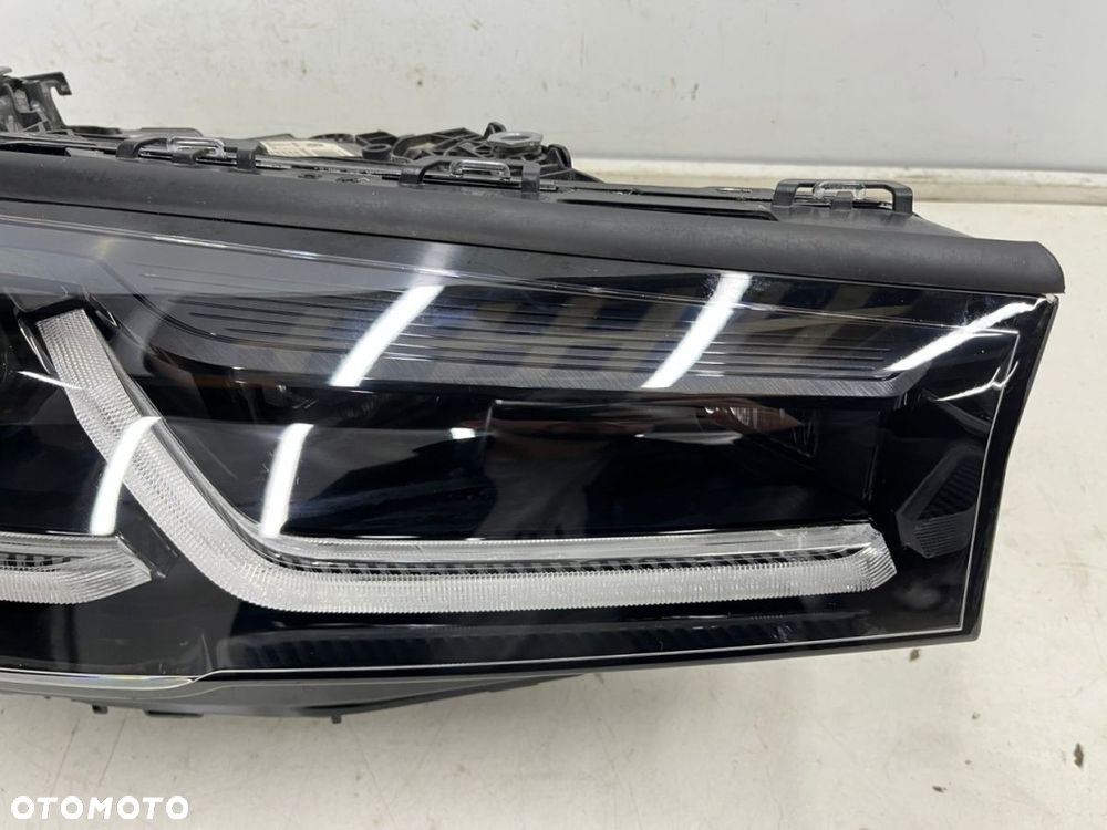 Lampa reflektor BMW 5 G30 G31 LCI LIFT 20-24r. prawa przednia FULL LED Adaptive Europa BLACK czarna - 13