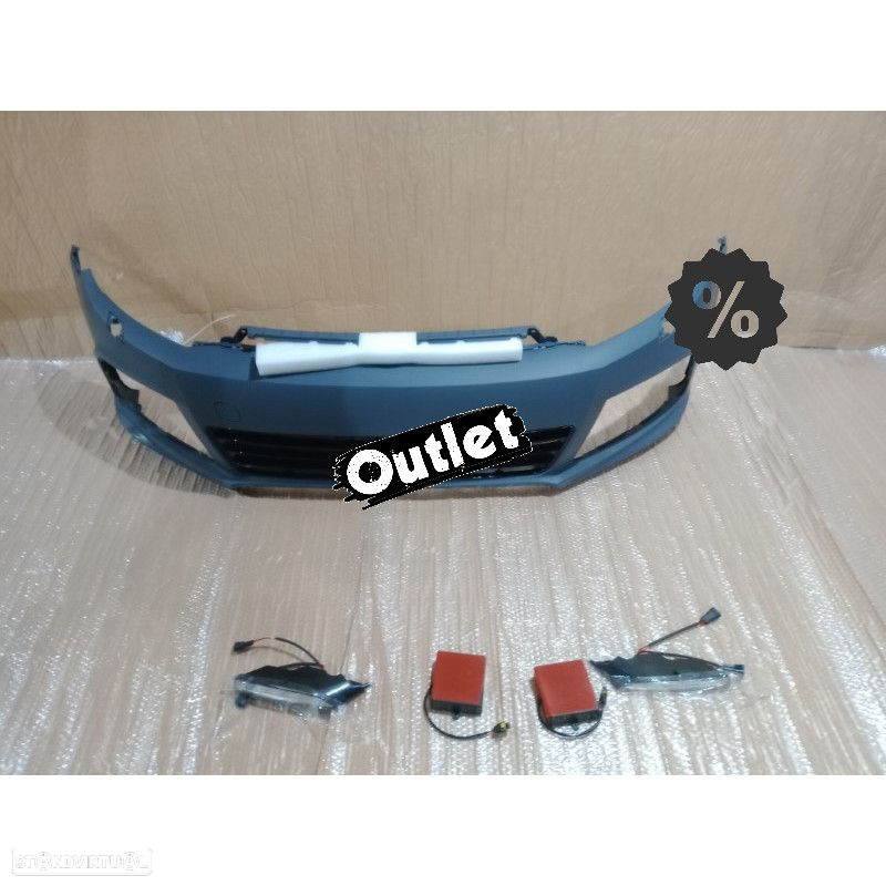 C002199C6 PÁRA-CHOQUES FRONTAL VOLKSWAGEN VW GOLF 6 R20 LOOK 08-12 - 6