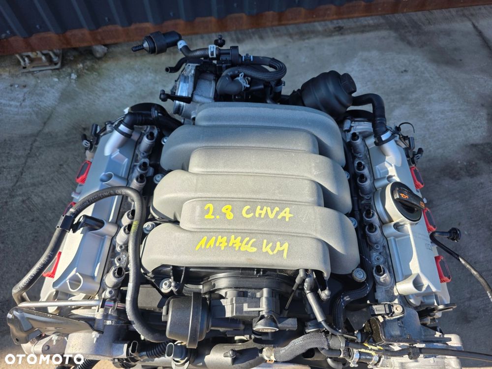 SILNIK KOMPLETNY AUDI A6 C7 A7 4G 2.8 FSI CHV CHVA 117766 KM ORYGINAŁ ! - 5