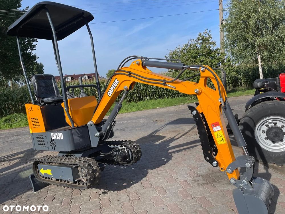 Inny Minikoparka CAPTOK CK13D NOWA KOPARKA 1.3 TONY 2026 ROK RATY/LEASING - Szybka decyzja ! Łyżka, Joystick, Ścisk mechaniczny z przodu SUPER STAN - 21