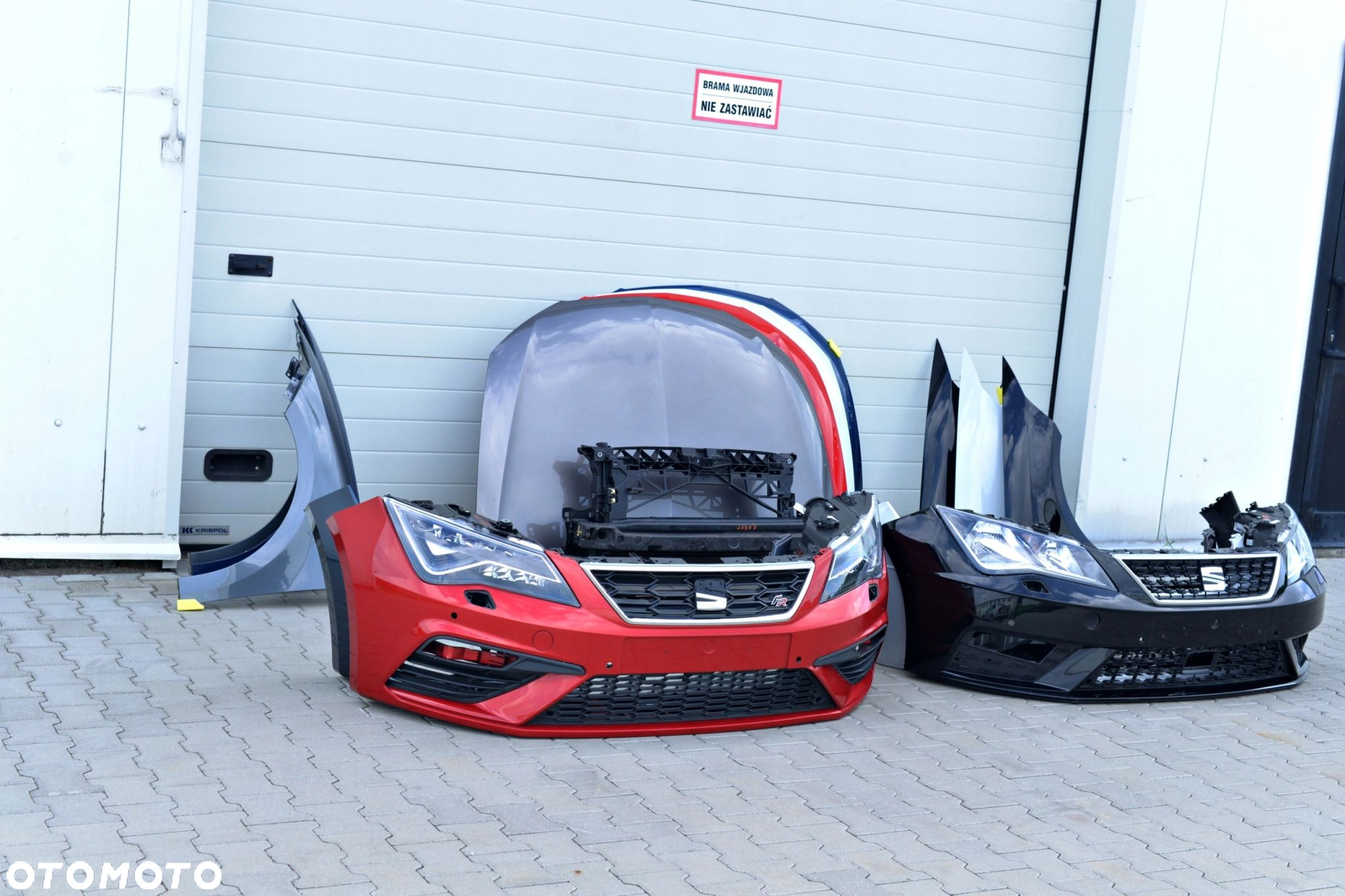 MASKA BŁOTNIK ZDERZAK GRILL LAMPA H7 XENON LED PAS BELKA SEAT LEON 3 5F 17- - 2