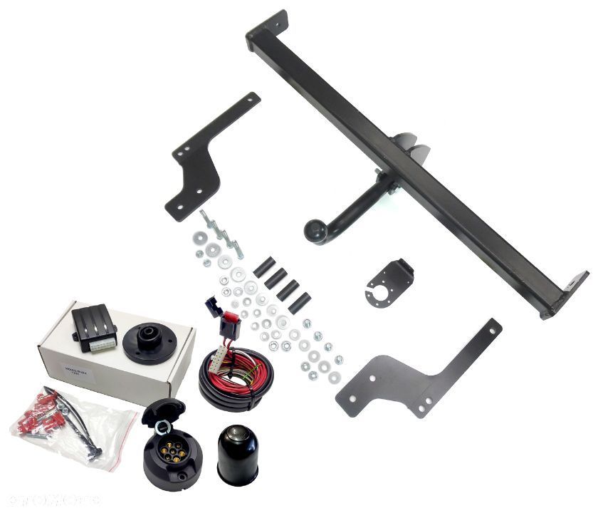 KOMPLETNY NOWY HAK HOLOWNICZY + MODUŁ 7PIN DACIA DUSTER 2010 - 2017 + FACELIFT FL - 1