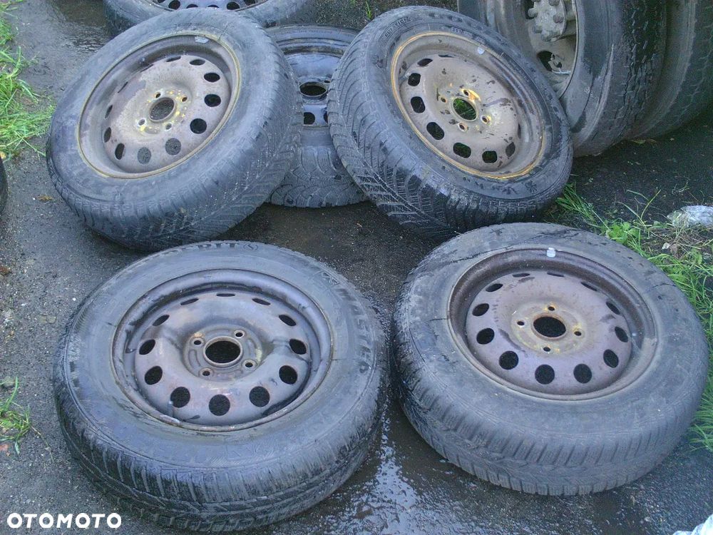 Opony letnie i zimowe Felgi lub gotowe kola 13-16 cali stalowe i aluminiowe opel vw ford renault daewoo Itp... - 16