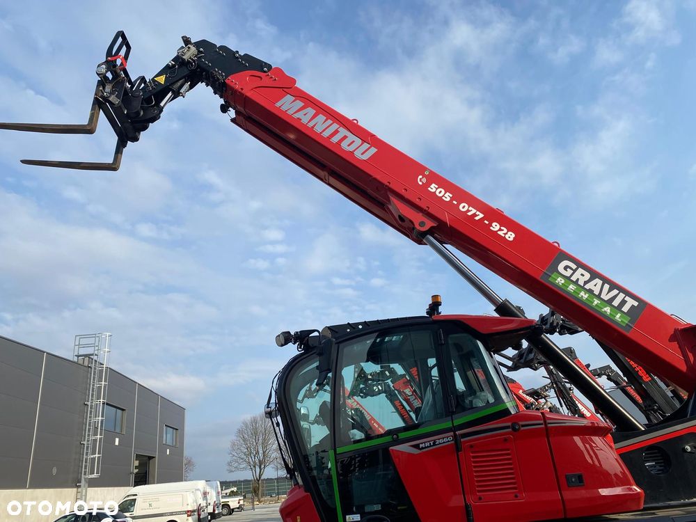 Manitou ładowarka teleskopowa obrotowa MRT 2660 Vision + - 3