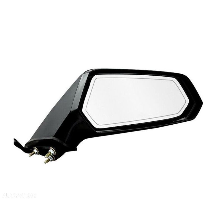 Oglinda usa exterioara Chevrolet Camaro, 02.2009-12.2015, model Cabrio, Coupe, SRL, partea dreapta, reglare electrica; carcasa grunduita; incalzit; geam cromat - 1
