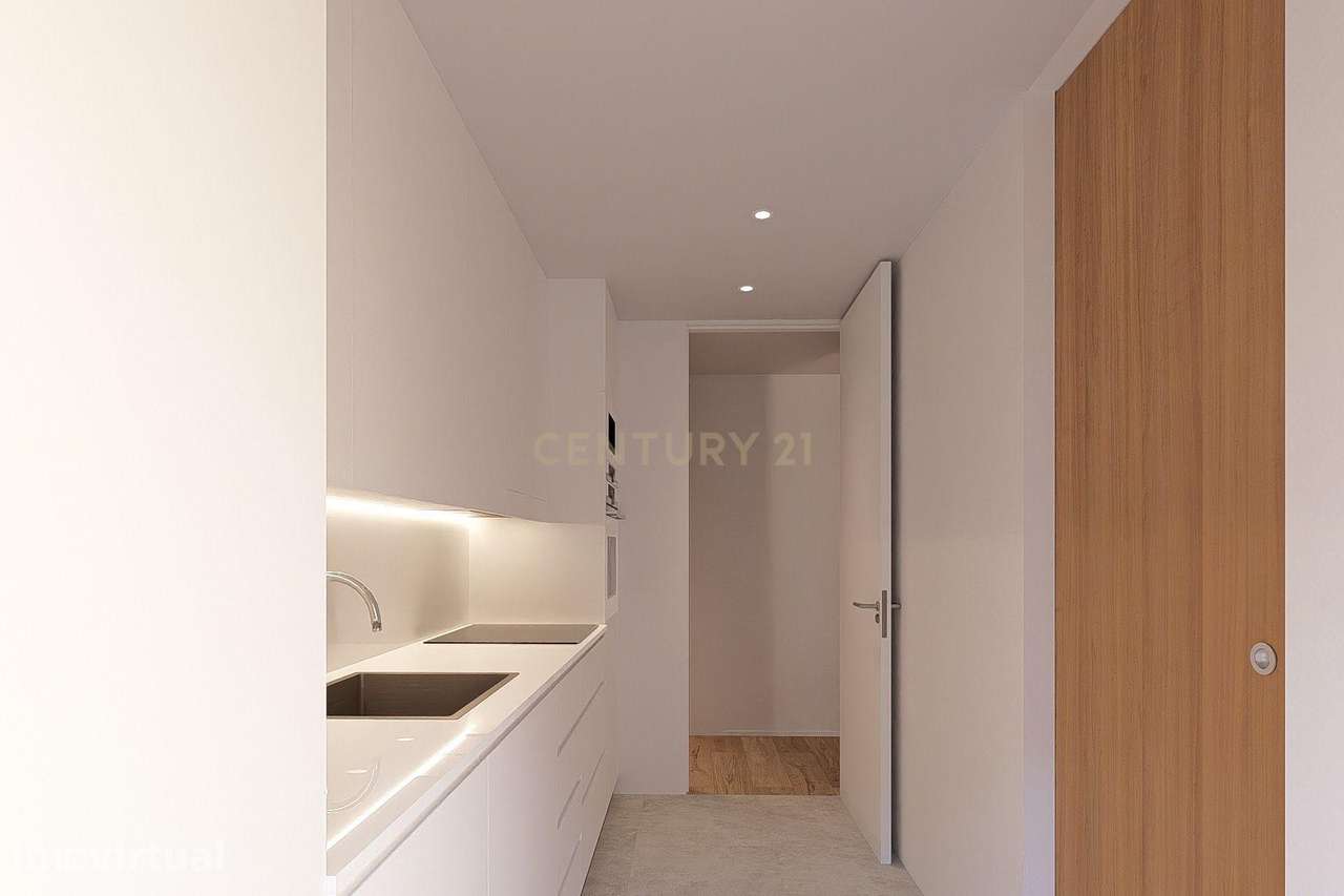 Condomínio do Sobreiro | T2 com 100m2 em Matosinhos, Senhora da Hora, - Grande imagem: 5/32