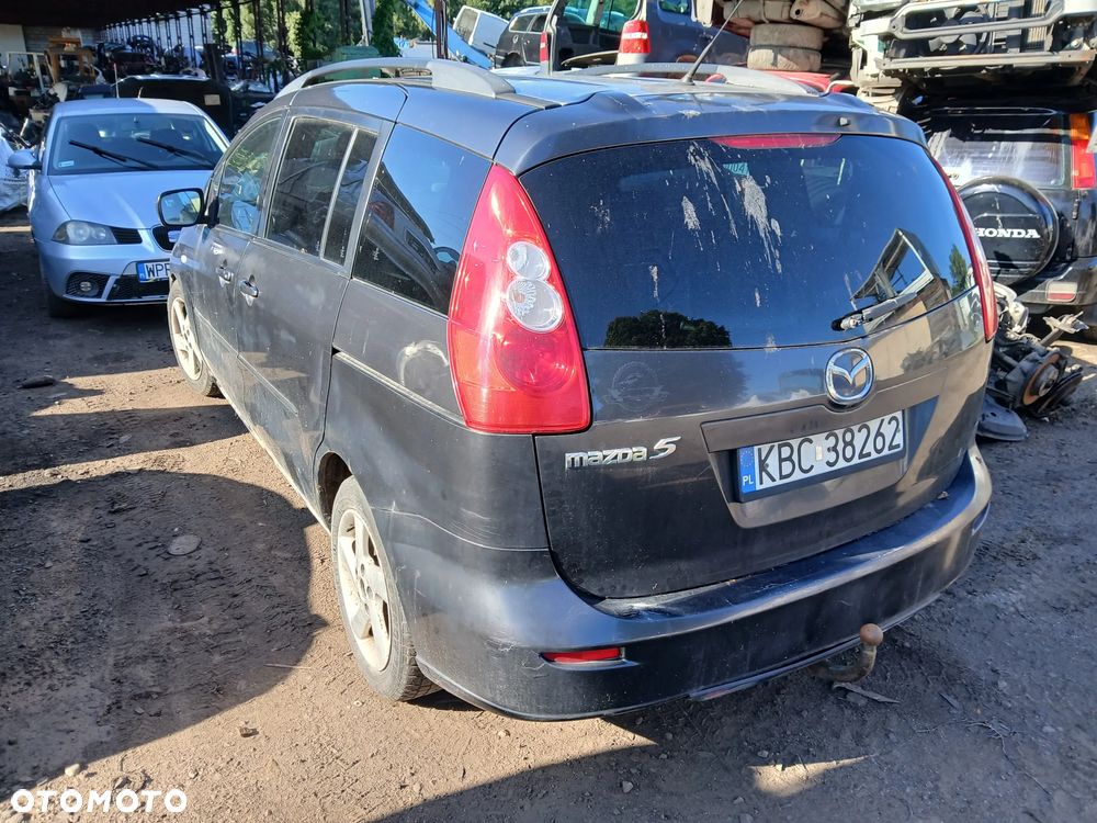 mazda 5 28b maska zderzak lampa grill błotnik drzwi zbiornik paliwa szyba lusterko klamka - 3