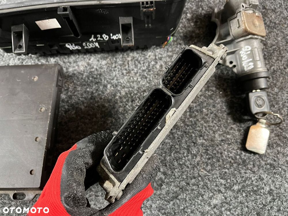 vw polo 9n 1.2 b zestaw startowy do odpalenia 03D906023D - 8