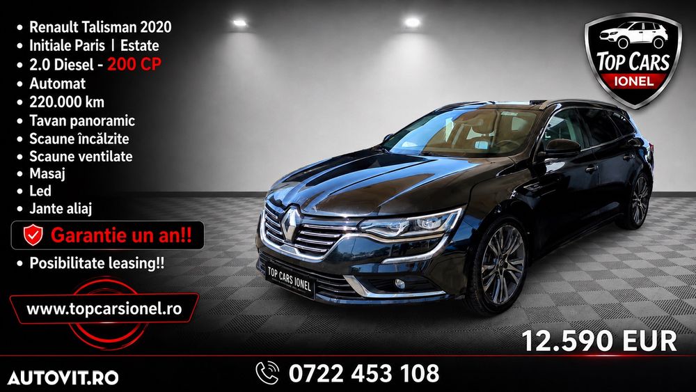 Renault Talisman Blue dCi 200 EDC INITIALE PARIS - 1