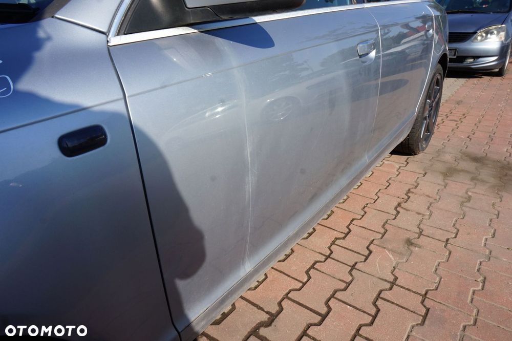 DRZWI PRZEDNIE LEWE A6 C6 SEDAN LY7J  SREBRNY AUDI 2004-2008 - 4