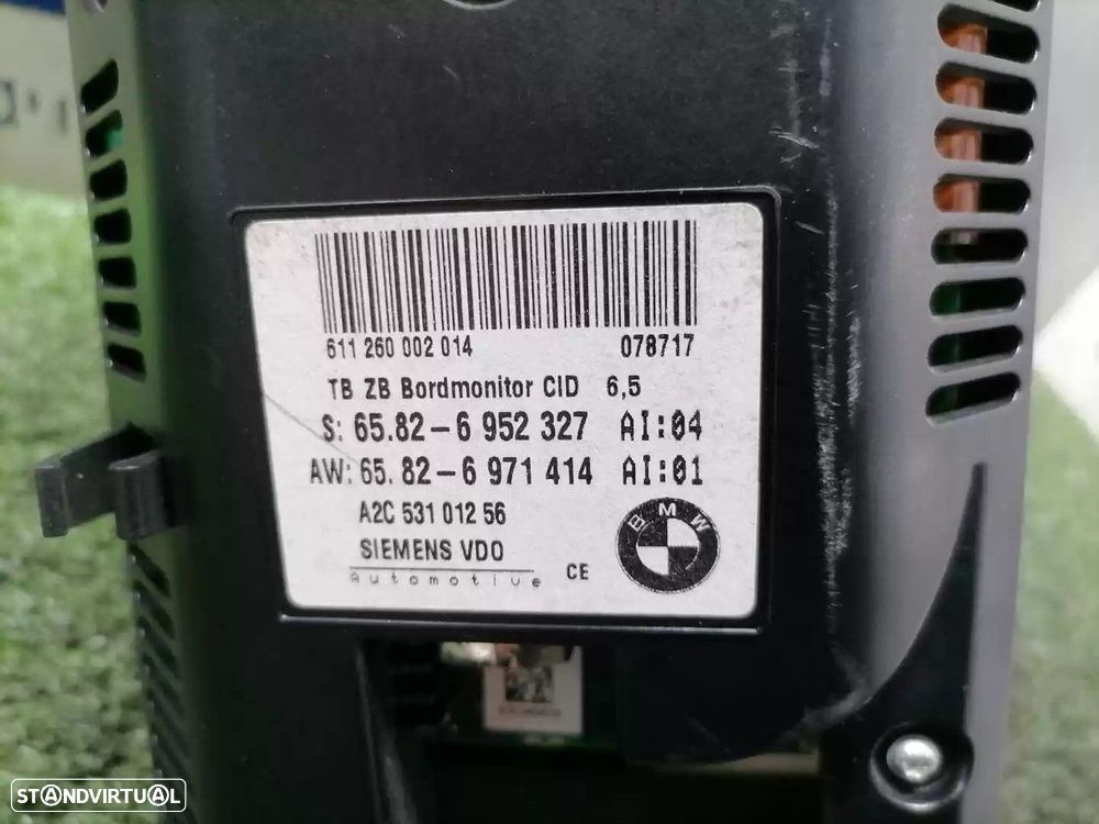 ECRÃ MULTIFUNÇÕES BMW 5 2005 -6971414 - 3
