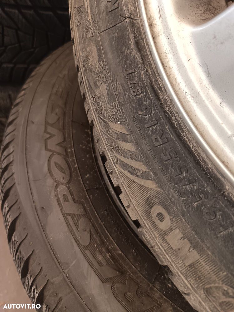 Anvelope MS 195 55 16 Dunlop. 2020 7.5mm - 5