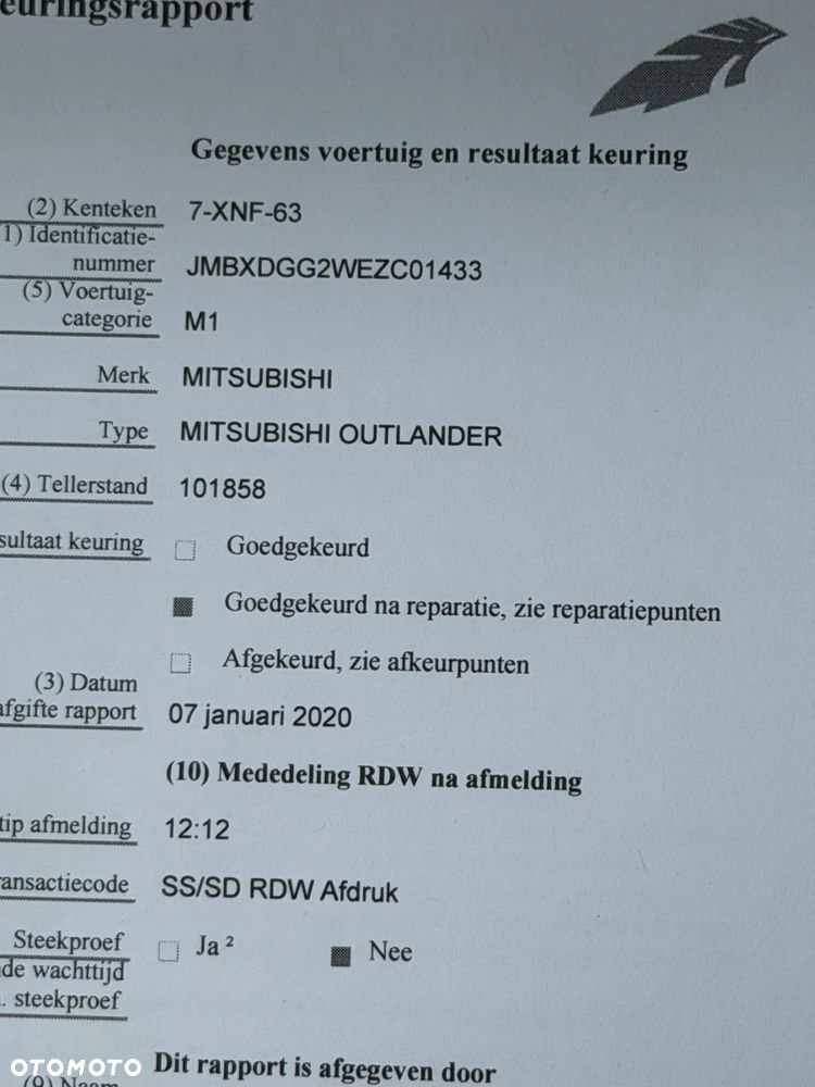 Mitsubishi Outlander 2.0 4WD - 38