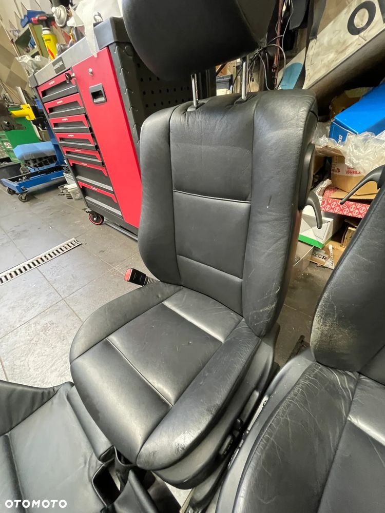 Bmw E46 Fotele, Kanapa Skóra Elektryczne Anglik - 6