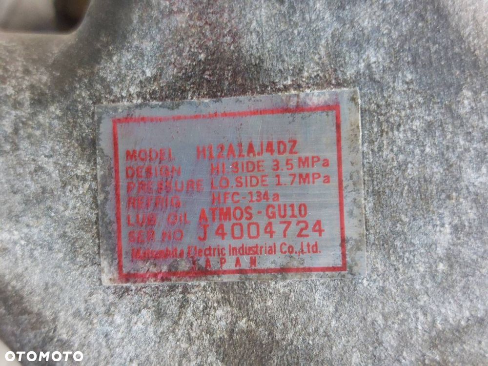 SPRĘŻARKA KOMPRESOR KLIMATYZACJI MAZDA 3 I BK 2.0 16V H12A1AJ4DZ - 6