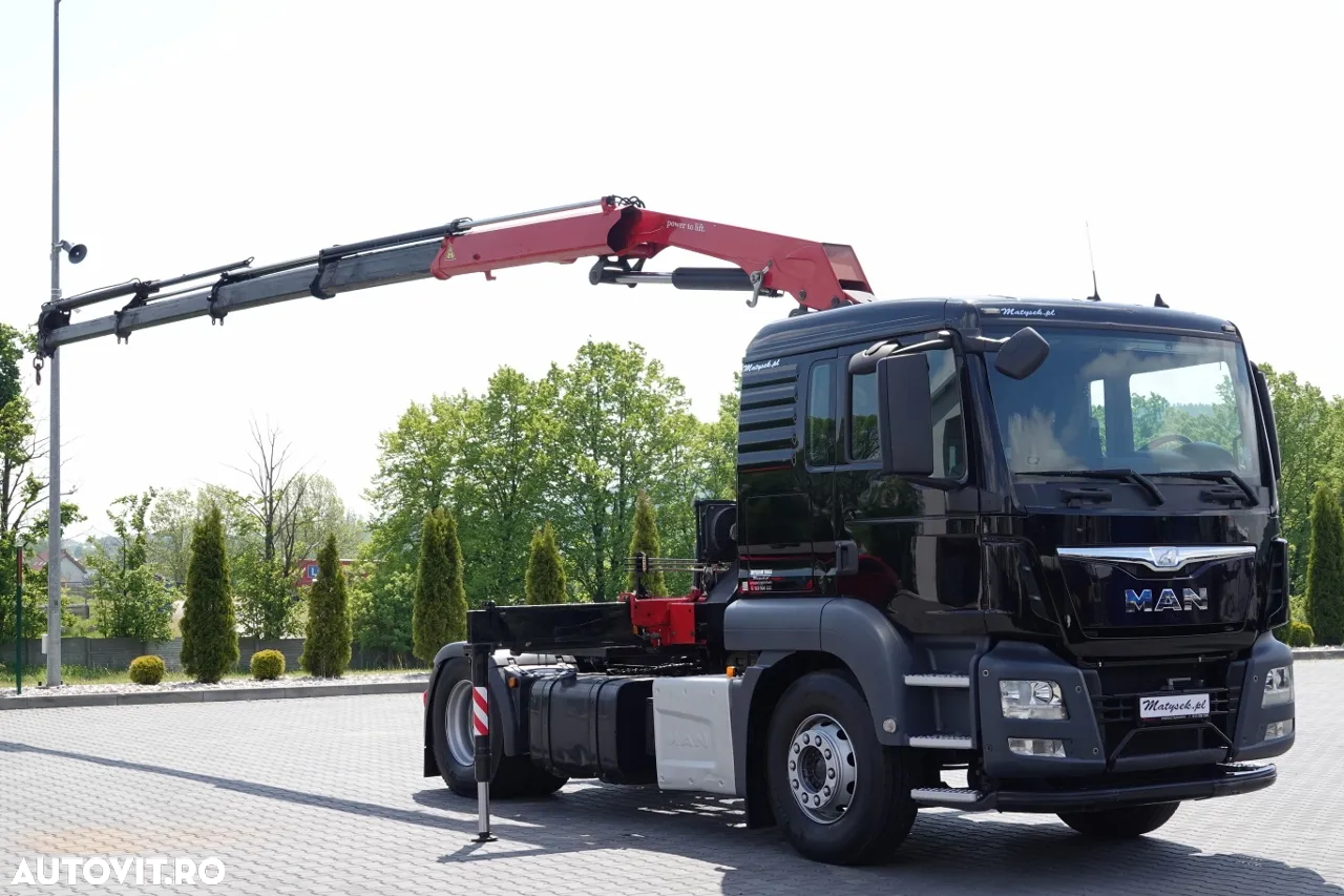 MAN TGS 480 / HDS HMF 1820 / RAZA 17,5 m / EURO 6 / MANUAL / RADIO CONTROL / TRACTOR - 4