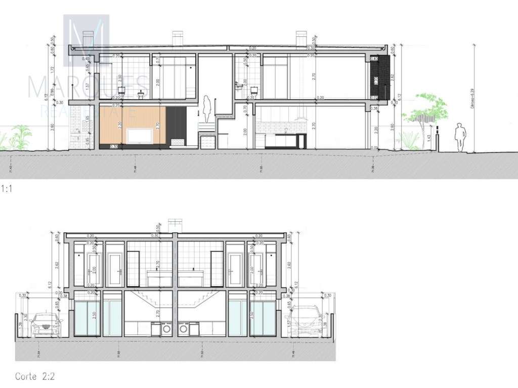 Moradia T4 Geminada com 3 Suites e Jardim com Piscina em Fernão Ferro - Grande imagem: 4/4