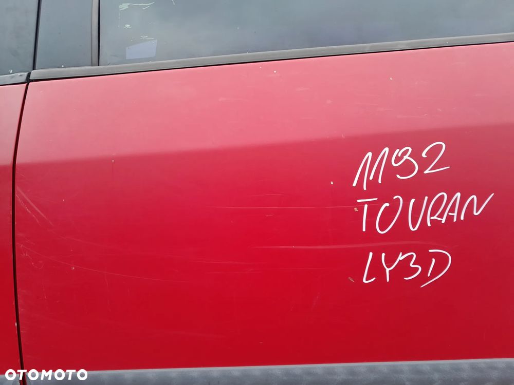 VW TOURAN DRZWI LEWE TYLNE LEWY TYŁ KOLOR: LY3D - 2