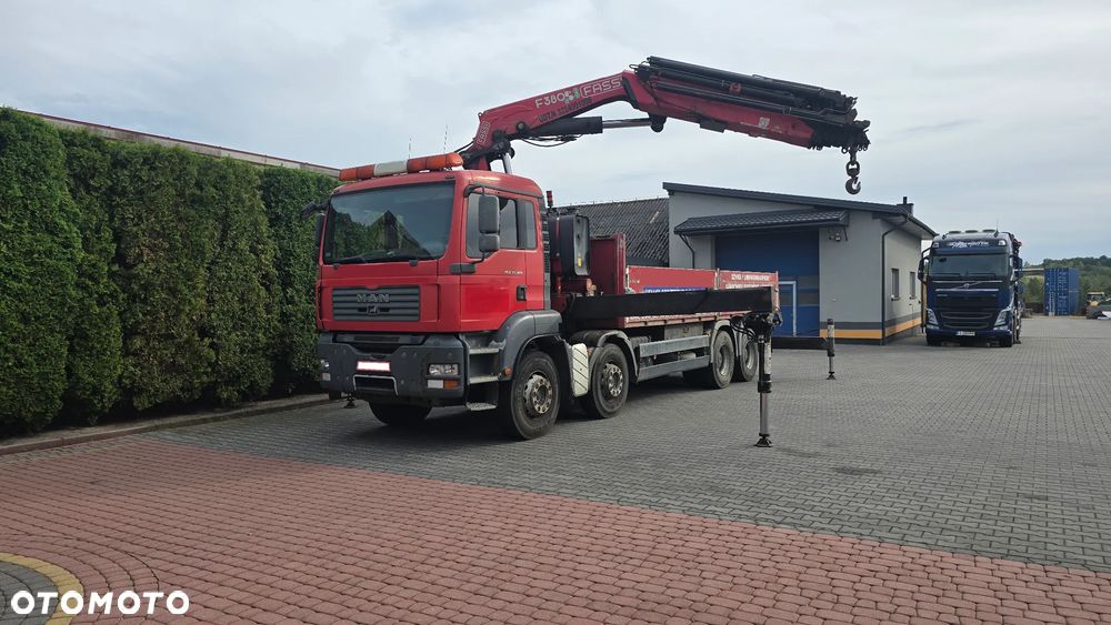 MAN TGA 35.360 8x4 FASSI F380 7+2 24m