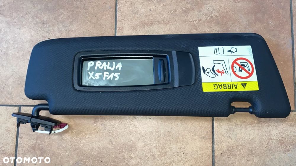 OSŁONA PRZECIWSŁONECZNA BMW X5 F15 PRAWA 2321253 - 1