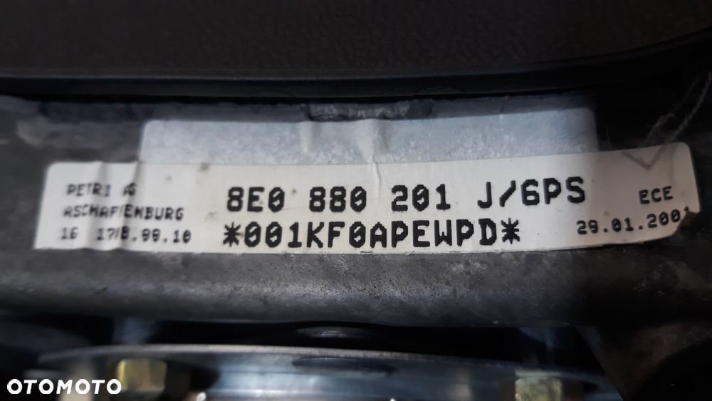 Kierownica Dwie do wyboru patrz opis Audi a3 8l audi a2 a6 a4  Skóra trójramienna plus poduszka 8z0419091d 8e0880201j/6ps - 3
