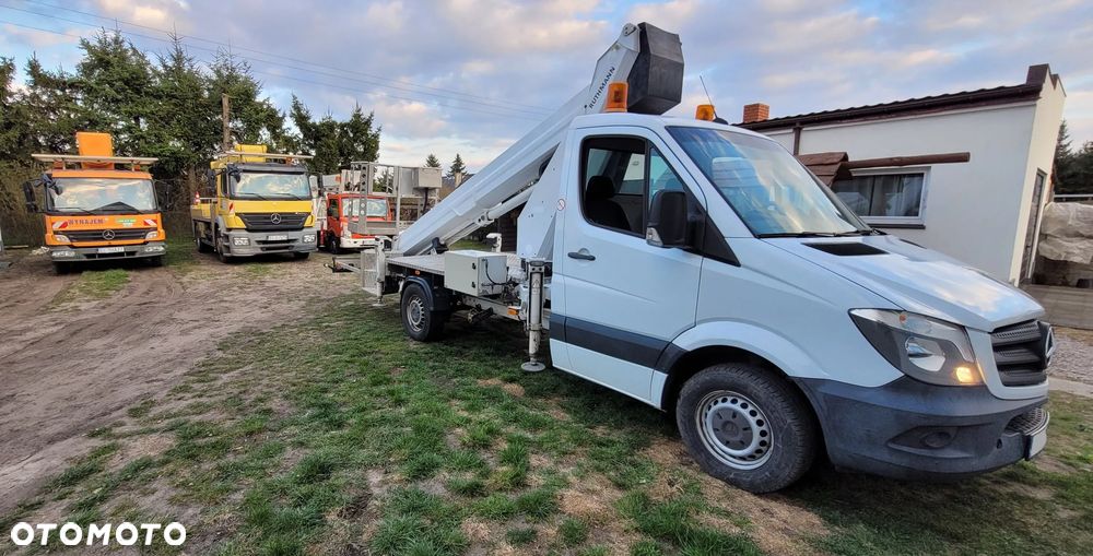 Mercedes-Benz Sprinter 229 000 netto podnośnik koszowy zwyżka 27 m Ruthmann TB 270 - 17