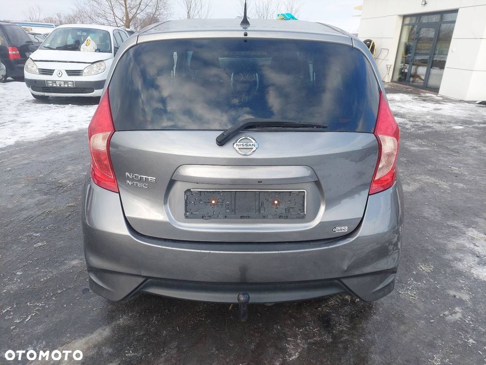 KOMPLETNY TYŁ NISSAN NOTE II KAD G KLAPA BAGAŻNIKA ZDERZAK TYŁ LAMPY TYŁ - 1