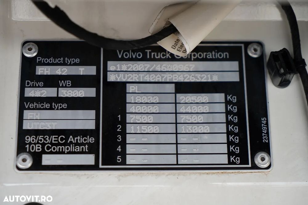 Volvo FH 500 / I-PARK COOL / I-SAVE / I-SHIFT / EURO 6 - 37