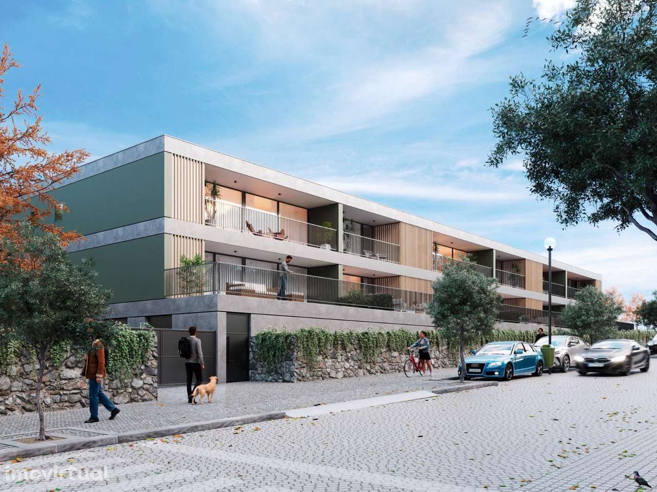 T2 c/ terraço e jardim | Início Construção | V. Conde - Touguinhó - Grande imagem: 3/5