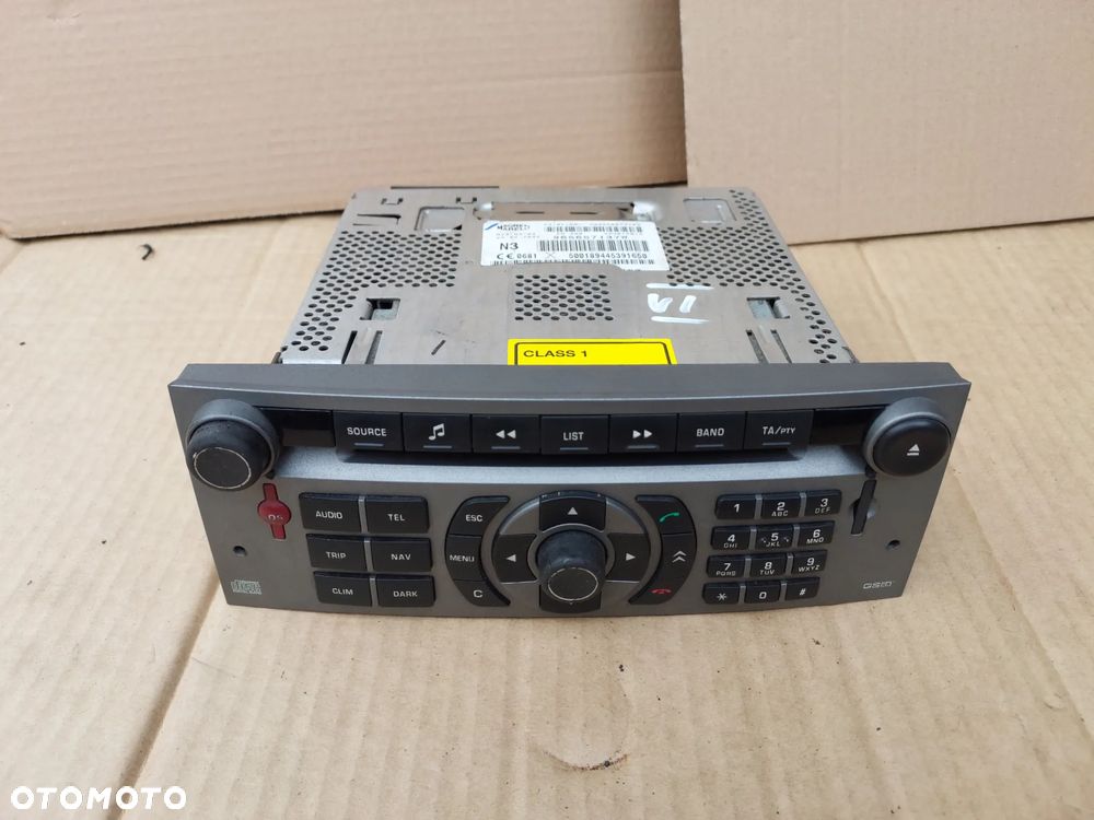 Radioodtwarzacz radio fabryczne Citroen  C5 II lift 96565713YW  Szybka Wysyłka - 1