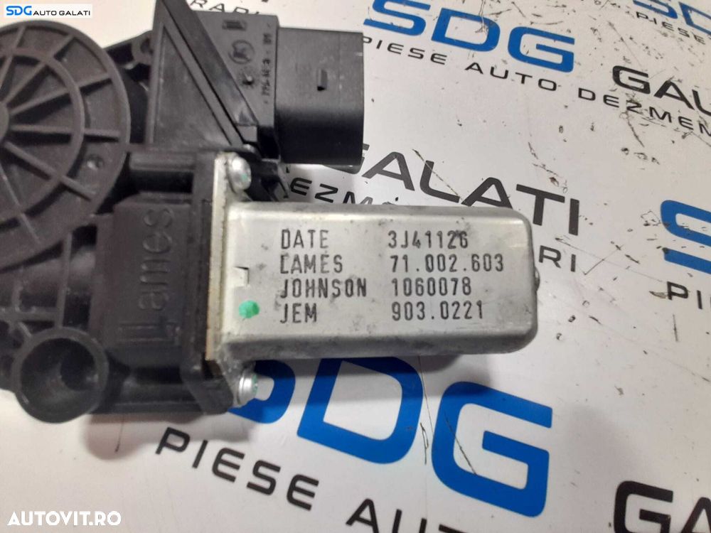 Motoras Macara Electrica de pe Usa Portiera Stanga Spate BMW Seria 3 E90 E91 E92 E93 2004 - 2011 Cod 71002603 71.002.603 1060078 9030221 [N0241] - 6