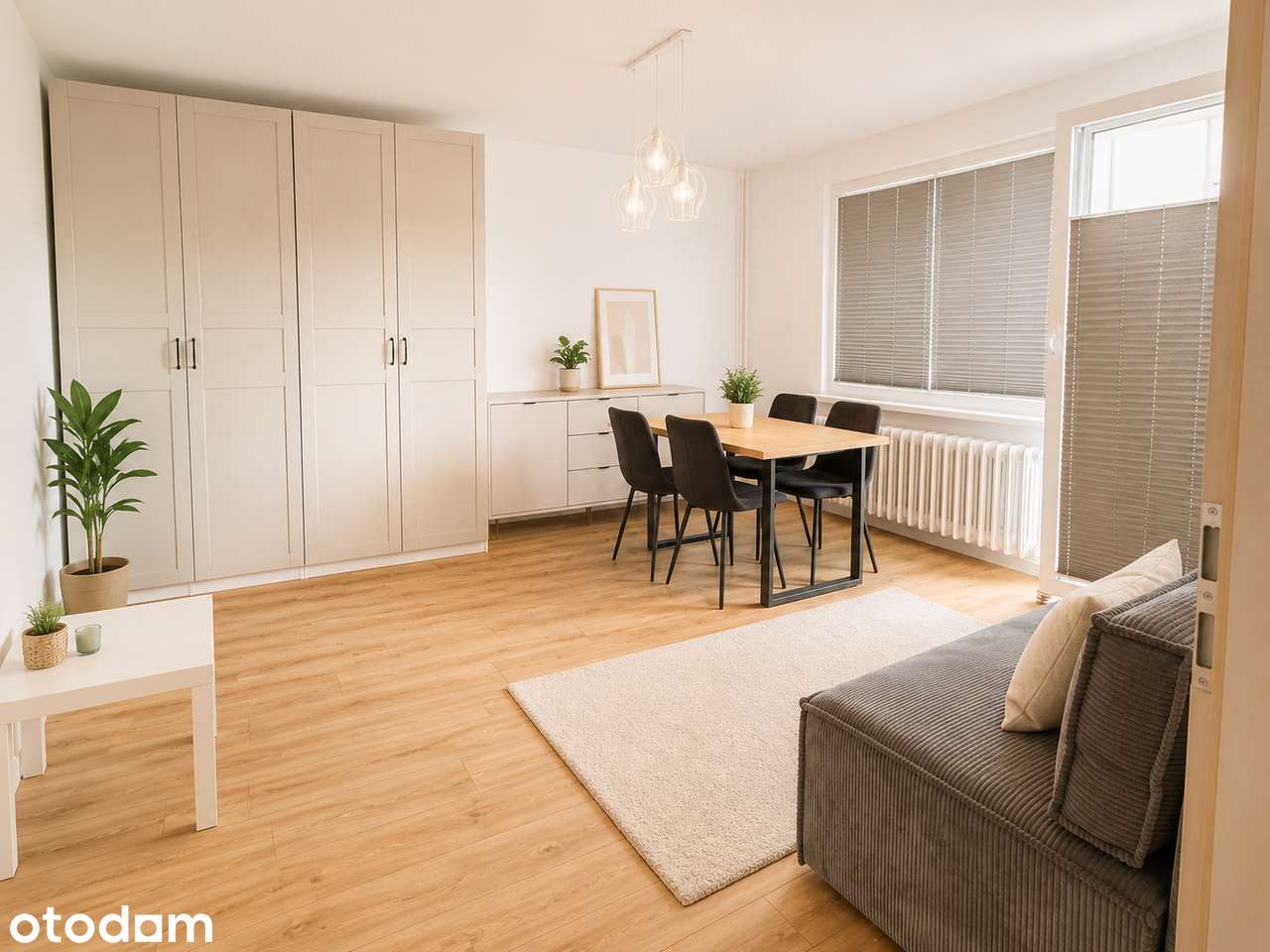 Przestronne 2 pokojowe mieszkanie z balkonem