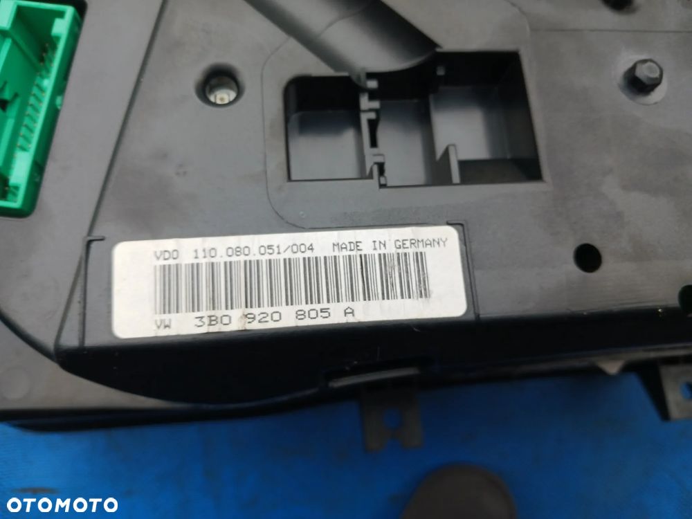 Zestaw startowy do odpalenia Passat B5 Lift 1.9tdi sterownik silnika 038906019EA licznik 3B0920805A stacyjka - 4